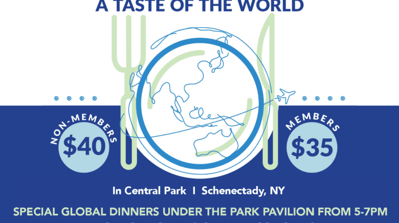 A Taste of the World Dinner Showcase Flyer